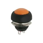 SPST Beépíthető nyomógomb narancssárga 1A - 250V 09044NA Utolsó esély