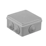 Pawbol S-BOX 106 falon kívüli műanyag kötődoboz gumi bevezetővel 100x100x50mm IP65 Kiárusítás