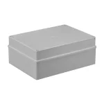 Biztonságos fizetés Pawbol falon kívüli kötődoboz 300x220x120 mm műanyag világosszürke IP65 S-BOX 616