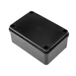 Pawbol falon kívüli kötődoboz 120x80x50 mm műanyag fekete UV-álló IP65 S-BOX 216C Kihagyhatatlan ajánlat