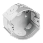 KOPOS KOLIN Szerelvénydoboz átmérő 73mm, furat átmérő 80mm mélység 66mm rugalmas anyagból készült bevezető nyílások KP 68/D KA Utolsó esély