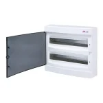 Szuper ajánlat ETI lakáselosztó doboz falon kívüli 36 (2x18) modul kiselosztó IP40 001101081