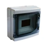Tracon lakáselosztó doboz falon kívüli 8 modul kiselosztó IP65 EDFKIP65-8/1 Szuper akció