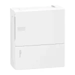 Schneider Electric RESI9 MP lakáselosztó doboz falon kívüli 8 modul kiselosztó teli ajtóval IP40 MIP12108 Alacsony ár