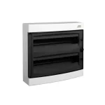 Noark Lakáselosztó falon kívüli 36 modul 2x18 modul füstszínű ajtóval 2 sor IP40 101501 Vedd meg online