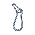 Tracon rugós karabiner d=6mm 800N RKARA6 Expressz szállítás