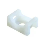 Kedvezmény Tracon 2 oldalt fűzhető kábelkötegelő talp natúr csavarozható 12,8x7 mm CSTALP-3