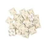 Újdonság Emos kábelkötegelő talp 30x30 mm fehér öntapadós csavarozható A2834 25db/csomag