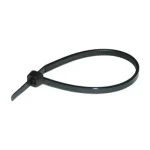 Biztonságos fizetés Haupa UV-álló kábelkötegelő fekete 203x4,6 mm 100db/csomag