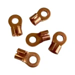 Legkelendőbb Forrasztható szemes saru 4 mm2 4 mm furattal vörösréz FS 4