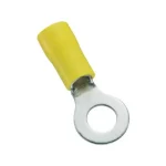 Tracon 6mm2x5,3mm szigetelt szemes saru sárga 100db/csomag SSZ5 Legkelendőbb