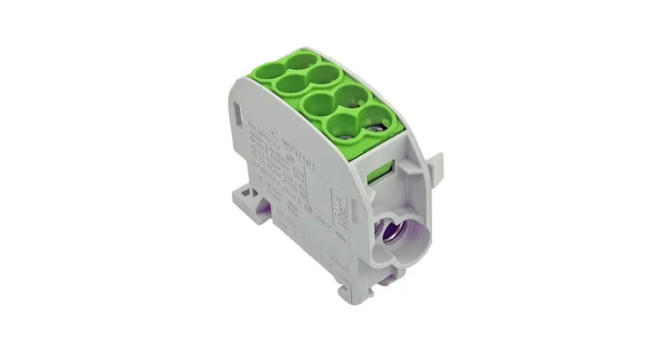 Weidmüller fővezetéki leágazó sorkapocs 25 mm2 zöld/sárga WPD 101 2X25/2X16 GN 1560650000 Csak ma