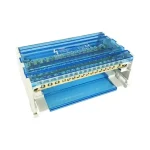 Tracon moduláris elosztóblokk nyitható fedéllel 500VAC/DC 80A FLSO16-4P16 Azonnali szállítás