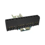 Tracon szigetelt földelősín gyüjtősín fekete zárt 12P 230/400VAC 63A 6x9mm 12P NPE-ZBK Kihagyhatatlan ajánlat