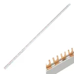 Vedd meg most Sorolósín-fázissín fésűs villás kivitel 54 modul 3 fázisú 1000mm (1m) E.4039 Pawbol
