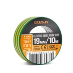 Handy Szigetelőszalag 19mm 10m zöld/sárga 11096X Expressz szállítás