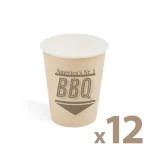 Legkelendőbb Papírpohár BBQ2,5 dl 12 db/csomag 58237D