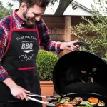 Azonnali szállítás Grill kötény felnőtt Vízlepergető hatás 61x75,5 cm 56294A