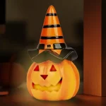 Halloween LED tök 2xLR44 6,5x11cm 56565 Biztonságos fizetés