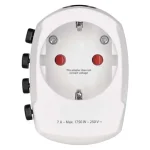 Emos utazó adapter 250V max. 7A P0056N Gyors szállítás
