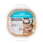 Air fryer sütőpapír olaj nélküli sütőhöz négyzet23 cm 50 db /csomag BW1020B Különleges ajánlat