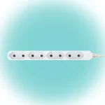 Home NV 4E-3/WH EURO hálózati elosztó 3 m H05VVH2-F 2 x 0,75 mm2, 4 védőérintkezős EURO aljzat, max. 2300 W, fehér NV 4E-3/WH Gyors szállítás