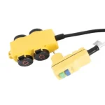 STANLEY 4-es elosztó kapcsolóval, RCD dugóval 5m kábel H07RNF 3G1,5 mm SXECCR25AJE Újdonság