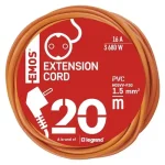 Emos Lengő Hosszabbító 20m 1 aljzat narancssárga PVC 250 V 3x1,5 mm2 P01220R Biztonságos fizetés