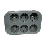 LegrandDAFX 1-162 6x2P+F elosztósor vezeték nélküli szürke 053474-21 Csak ma