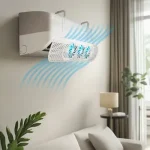 Ne maradj le Bewello Légterelő műanyag klímához 55 - 88 cm BW4010
