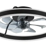 Rábalux Fanfy LED beltéri ventilátorLED 40W 2200Lm D50cm 71337 Expressz szállítás
