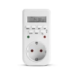 Biztonságos fizetés Delight Digitális kapcsolóóra visszajelző LED-del 250V 16A 20298B