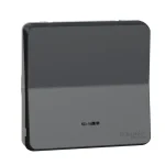 Outlet Schneider Electric MUREVA Styl egypólusú nyomó jelzőfénnyel antracitszürke MUR35127
