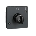 Árengedmény Schneider Electric MUREVA Styl kulcsos kapcsoló 2 állású antracitszürke MUR35062