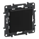 Legrand Niloé Step 101N egypólusú nyomó 6A fekete 863509 Azonnal elérhető