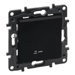 Kiárusítás Legrand Niloé Step 106 váltókapcsoló jelzőfénnyel fekete 10AX 863516