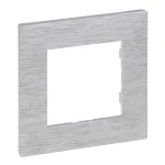 Legrand Niloé Step 1-es keret csiszolt alumínium 863891 Különleges ajánlat