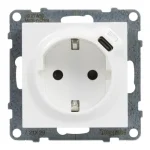 Legrand Suno fehér 2P+FUSB-C csatlakozóaljzat dugalj (rugós) gyermekvédelemmel keret nélkül 721129 Olcsó