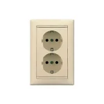 Legrand Valena 2x2p+f csatlakozóaljzat dugalj elefántcsont 774370 Árcsökkenés
