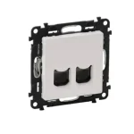 Nézd meg most Legrand Valena Life 2xRJ45 Cat 5e UTP csatlakozóaljzat fehér 753141