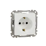 Schneider Sedna Design 2P+F dugalj gyermekvédelemmel csavaros bekötés fehér SDD111021 Olcsó