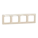 Akció Schneider Sedna Design univerzális 4-es (négyes) keret bézs SDD312804
