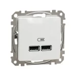 Schneider Sedna Design dupla USB töltő A+A 2.1A SDD111401 Utolsó esély