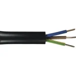 MT 3x1,5mm2 kábel FEKETE sodrott réz vezeték H05VV-F Exkluzív ajánlat