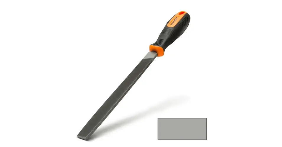 Korlátozott ajánlat Handy precíziós reszelő fémhez - lapos, kétszeres vágású - közepes durvaságú 10609