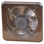 C 200 Ipari axiális fali elszívó ventilátor 490m3/h Outlet