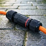 Újdonság Vízállókábel 4-6,5 mm² csatlakozó doboz, fekete, IP68