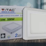 Expressz szállítás Led panel 15W, oldalvilágítással, négyzet alakú