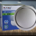 LED FALI LÁMPA 5W (560 LM), IP20, FEHÉR Szezonális akció