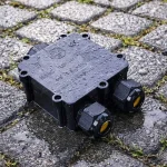 Népszerű Vízálló hüvely Ø8-12mm² összekötő kábelekhez, fekete, IP68